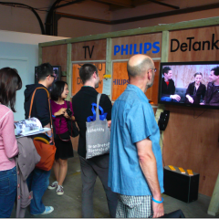 DeTank.tv studio at Tent London 2008